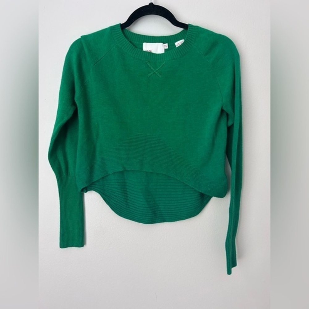 Yoon Vibrant Green‎ Crew Neck Sweater